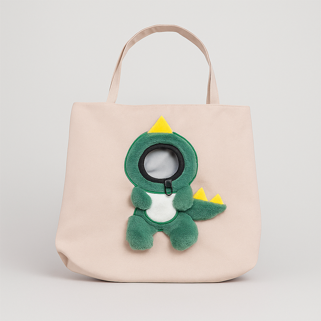 On-the-Go Pet Carrier Bag, Cat Shoulder Backpack with Peek Window for Cats and Small Dogs