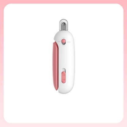 Cat Nail Clipper | Cat Nail Trimmer with Clipping Debris Storage, Adjustable Sizes, Hidden Nail File, Round Hole Blade for Injury-Free Grooming Tool for Pets