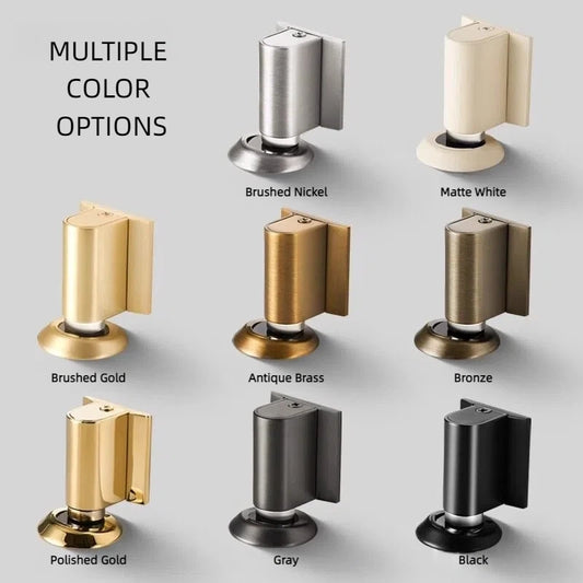 Magnetic Door Stoppers Retractable Bottom