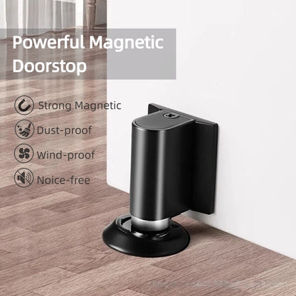 Magnetic Door Stoppers Retractable Bottom