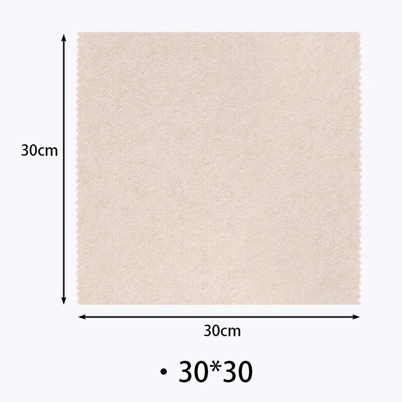 Loofah Plant Fiber Cleaning Cloth – Non-Stick, Thick, Highly Absorbent, Lint-Free Kitchen Dish Cloth for Home Use