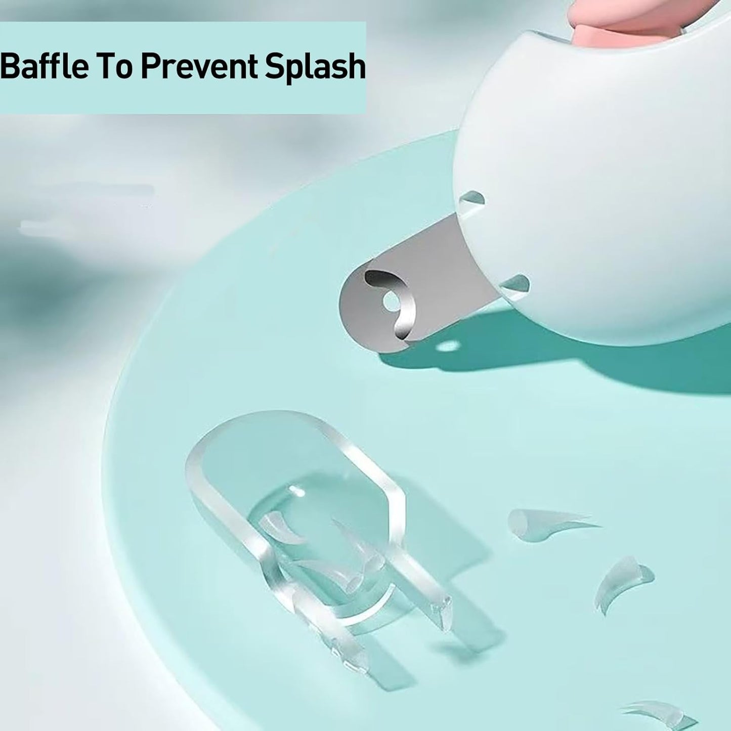 Cat Nail Clipper | Cat Nail Trimmer with Clipping Debris Storage, Adjustable Sizes, Hidden Nail File, Round Hole Blade for Injury-Free Grooming Tool for Pets