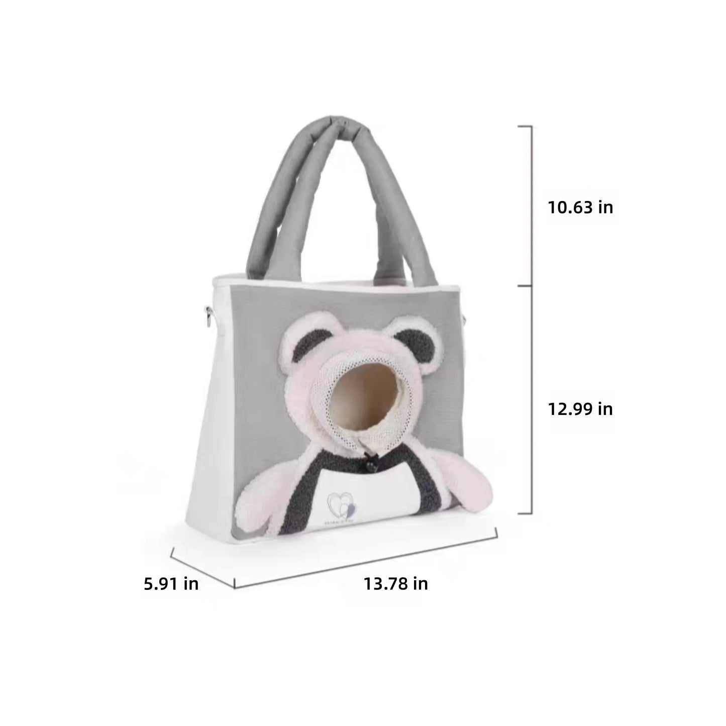 Pet carrier shoulder bag
