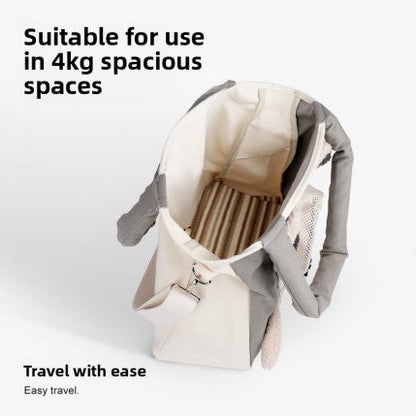 Pet carrier shoulder bag