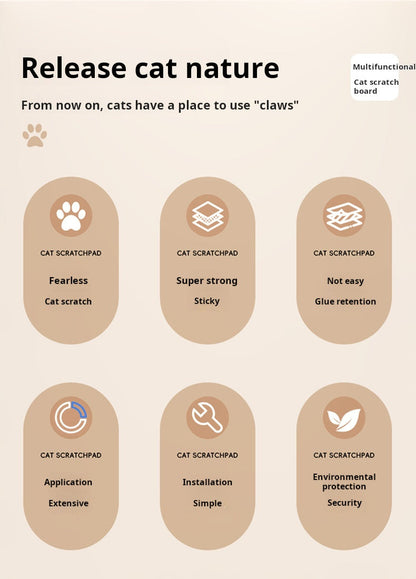 🐾Wall Mounted Cat Scratcher💕